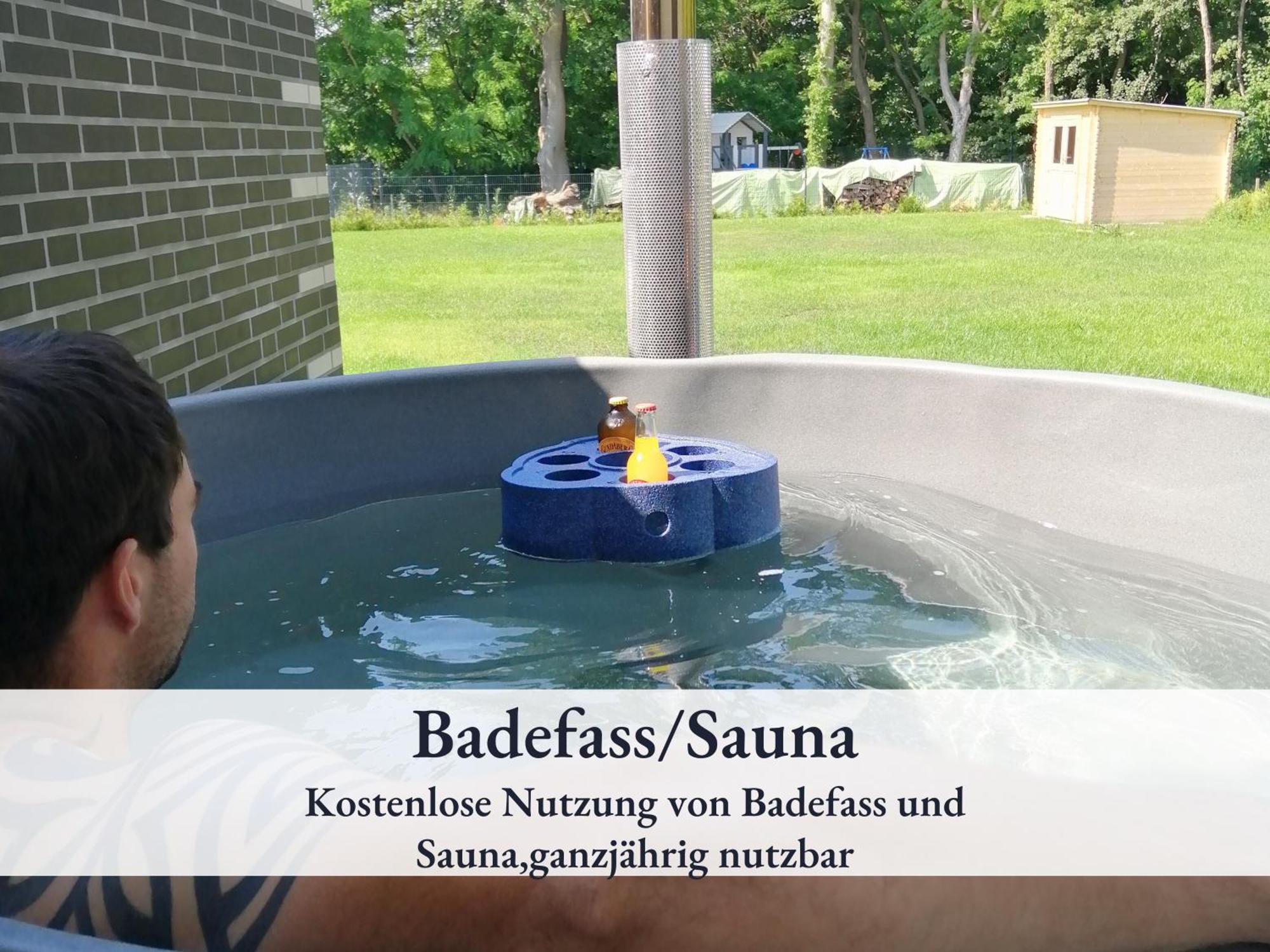Fewo River I Wellnesstraum I Winterentspannung I Inkl Badefass I Kamin I Sauna Wendisch Rietz Buitenkant foto