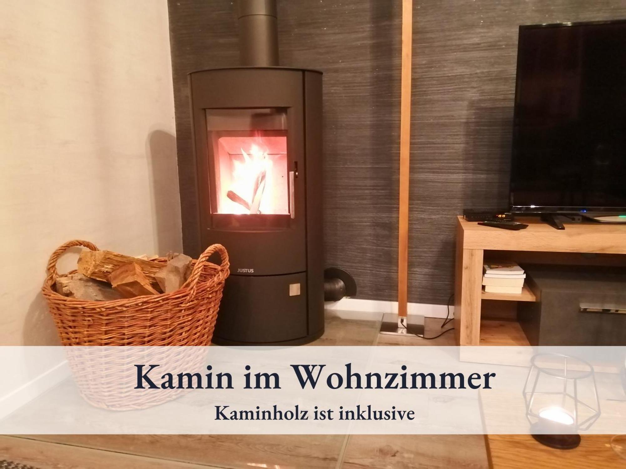 Fewo River I Wellnesstraum I Winterentspannung I Inkl Badefass I Kamin I Sauna Wendisch Rietz Buitenkant foto